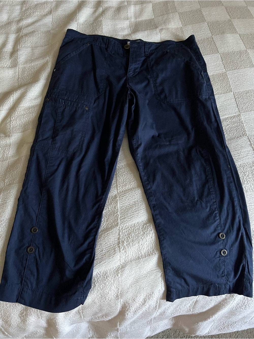 Woman’s Navy Utility Cargo Pants